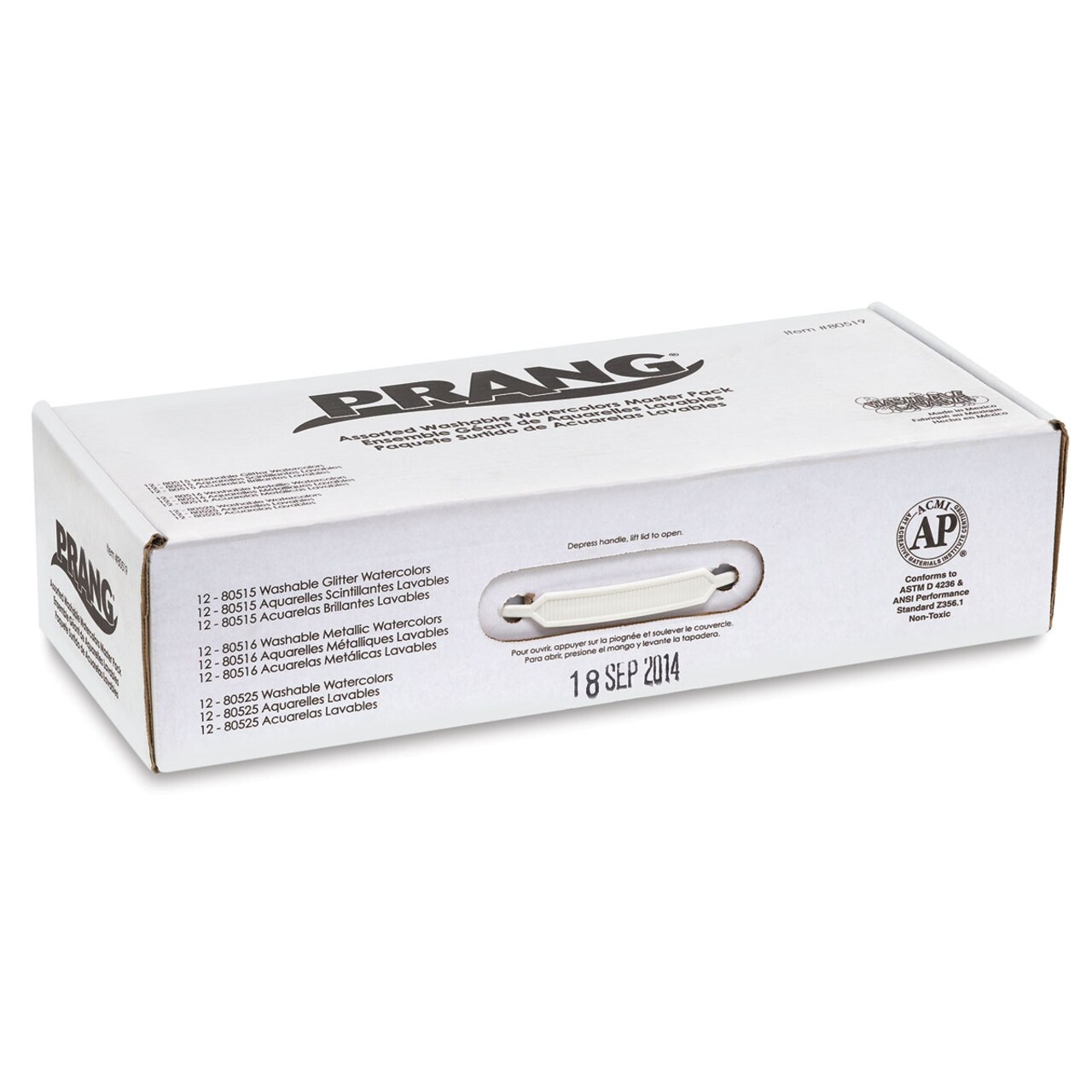 Prang Washable Watercolors - Masterpack of 36, Assorted Colors, Oval Pans